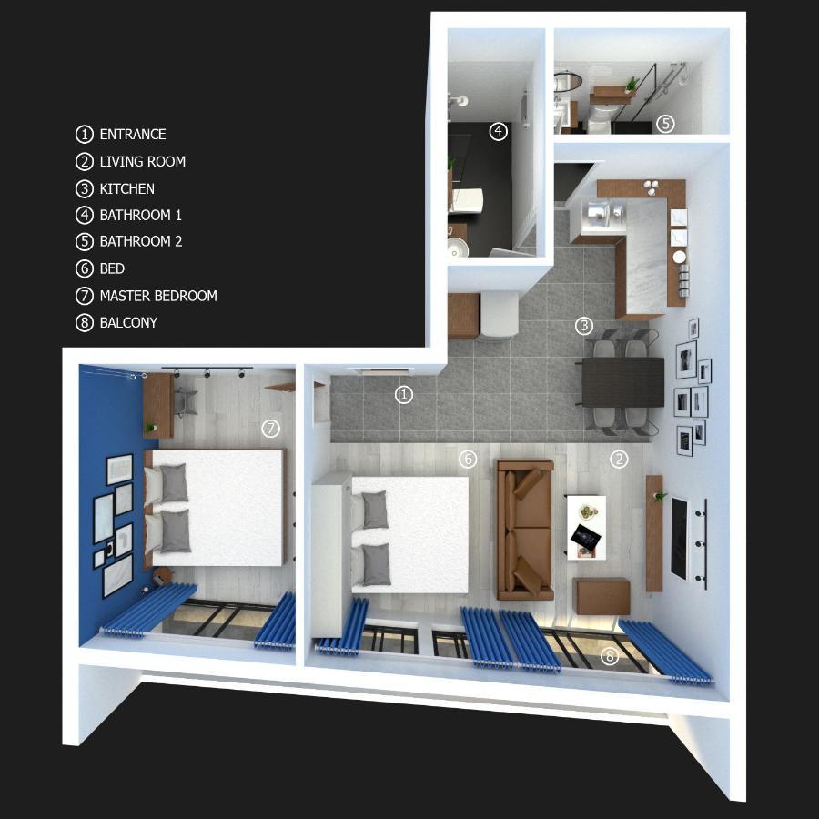 123 Apartment In Bui Vien Street, District 1 Хошимин Экстерьер фото
